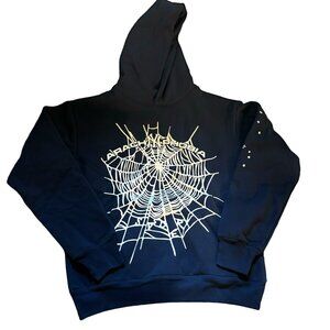 Sp5der | Shirts | Sp5der Arach Ny Phobia Hoodie Navy | Poshmark